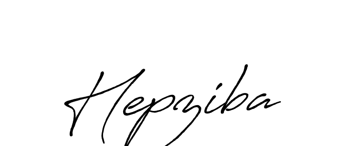 Use a signature maker to create a handwritten signature online. With this signature software, you can design (Antro_Vectra_Bolder) your own signature for name Hepziba. Hepziba signature style 7 images and pictures png