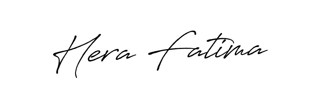 Use a signature maker to create a handwritten signature online. With this signature software, you can design (Antro_Vectra_Bolder) your own signature for name Hera Fatima. Hera Fatima signature style 7 images and pictures png