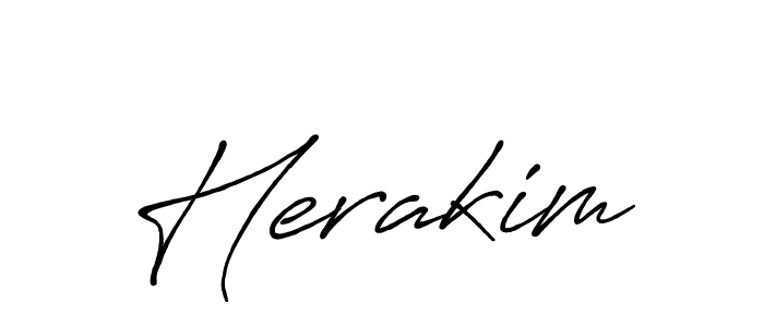The best way (Antro_Vectra_Bolder) to make a short signature is to pick only two or three words in your name. The name Herakim include a total of six letters. For converting this name. Herakim signature style 7 images and pictures png