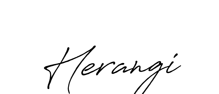 Here are the top 10 professional signature styles for the name Herangi. These are the best autograph styles you can use for your name. Herangi signature style 7 images and pictures png