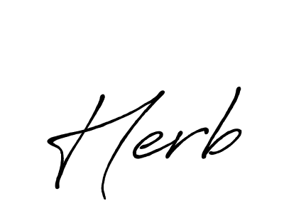 How to make Herb name signature. Use Antro_Vectra_Bolder style for creating short signs online. This is the latest handwritten sign. Herb signature style 7 images and pictures png