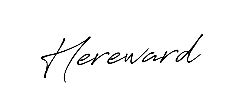 Similarly Antro_Vectra_Bolder is the best handwritten signature design. Signature creator online .You can use it as an online autograph creator for name Hereward. Hereward signature style 7 images and pictures png