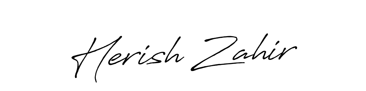 Best and Professional Signature Style for Herish Zahir. Antro_Vectra_Bolder Best Signature Style Collection. Herish Zahir signature style 7 images and pictures png