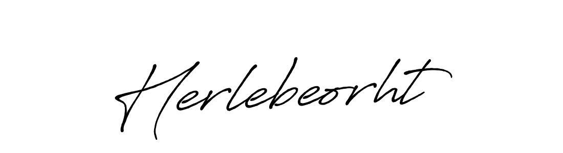 How to make Herlebeorht signature? Antro_Vectra_Bolder is a professional autograph style. Create handwritten signature for Herlebeorht name. Herlebeorht signature style 7 images and pictures png