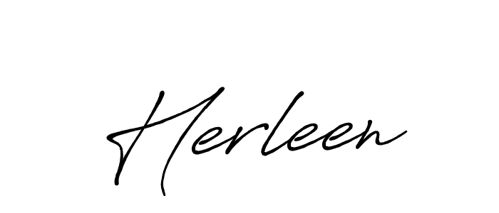 How to make Herleen signature? Antro_Vectra_Bolder is a professional autograph style. Create handwritten signature for Herleen name. Herleen signature style 7 images and pictures png