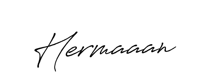 Hermaaan stylish signature style. Best Handwritten Sign (Antro_Vectra_Bolder) for my name. Handwritten Signature Collection Ideas for my name Hermaaan. Hermaaan signature style 7 images and pictures png