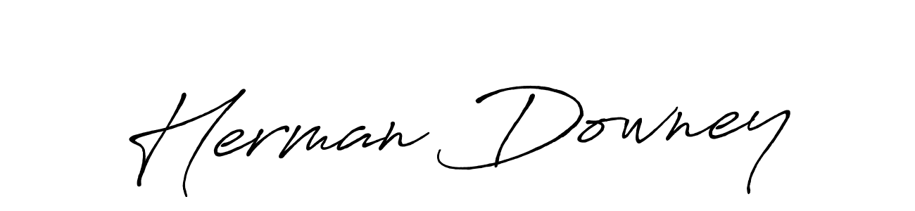 if you are searching for the best signature style for your name Herman Downey. so please give up your signature search. here we have designed multiple signature styles  using Antro_Vectra_Bolder. Herman Downey signature style 7 images and pictures png