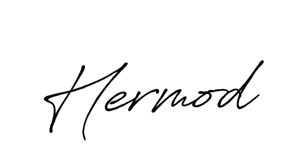 Also we have Hermod name is the best signature style. Create professional handwritten signature collection using Antro_Vectra_Bolder autograph style. Hermod signature style 7 images and pictures png