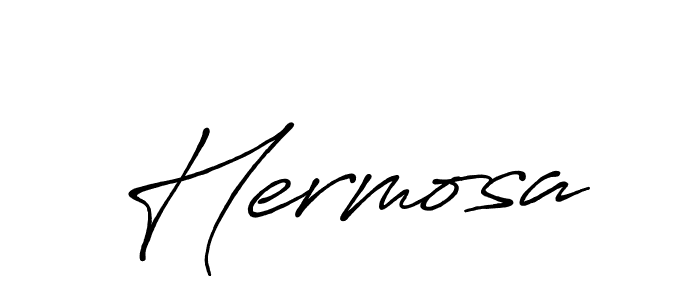 Make a beautiful signature design for name Hermosa. Use this online signature maker to create a handwritten signature for free. Hermosa signature style 7 images and pictures png