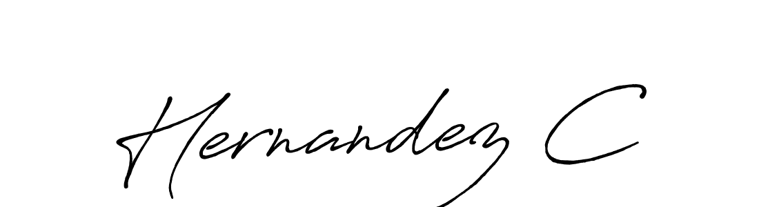 Use a signature maker to create a handwritten signature online. With this signature software, you can design (Antro_Vectra_Bolder) your own signature for name Hernandez C. Hernandez C signature style 7 images and pictures png