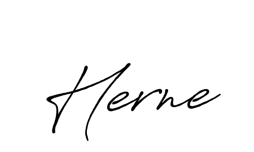 Also You can easily find your signature by using the search form. We will create Herne name handwritten signature images for you free of cost using Antro_Vectra_Bolder sign style. Herne signature style 7 images and pictures png