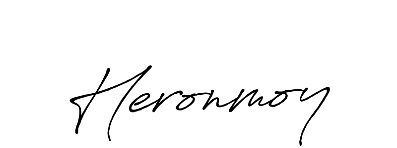 Here are the top 10 professional signature styles for the name Heronmoy. These are the best autograph styles you can use for your name. Heronmoy signature style 7 images and pictures png
