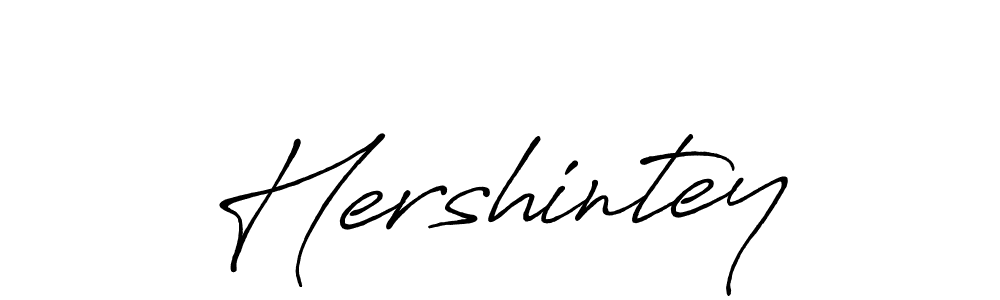 The best way (Antro_Vectra_Bolder) to make a short signature is to pick only two or three words in your name. The name Hershintey include a total of six letters. For converting this name. Hershintey signature style 7 images and pictures png