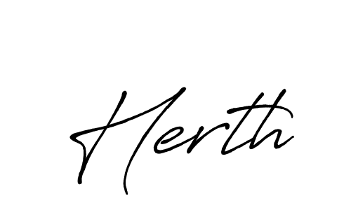 How to make Herth signature? Antro_Vectra_Bolder is a professional autograph style. Create handwritten signature for Herth name. Herth signature style 7 images and pictures png