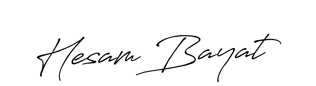 The best way (Antro_Vectra_Bolder) to make a short signature is to pick only two or three words in your name. The name Hesam Bayat include a total of six letters. For converting this name. Hesam Bayat signature style 7 images and pictures png