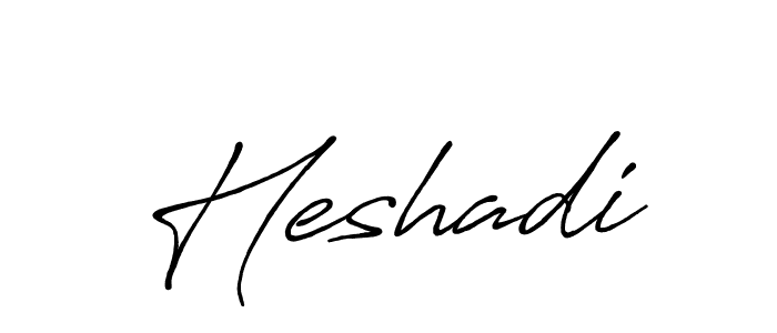 The best way (Antro_Vectra_Bolder) to make a short signature is to pick only two or three words in your name. The name Heshadi include a total of six letters. For converting this name. Heshadi signature style 7 images and pictures png