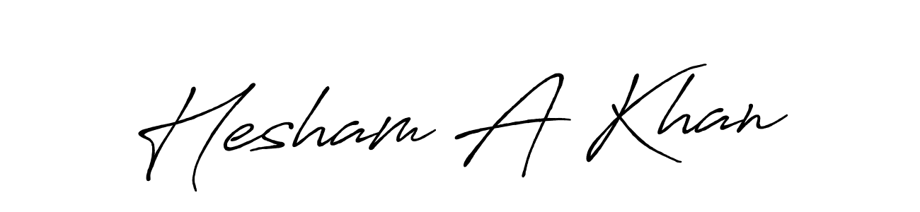 How to Draw Hesham A Khan signature style? Antro_Vectra_Bolder is a latest design signature styles for name Hesham A Khan. Hesham A Khan signature style 7 images and pictures png