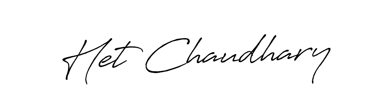 Similarly Antro_Vectra_Bolder is the best handwritten signature design. Signature creator online .You can use it as an online autograph creator for name Het Chaudhary. Het Chaudhary signature style 7 images and pictures png