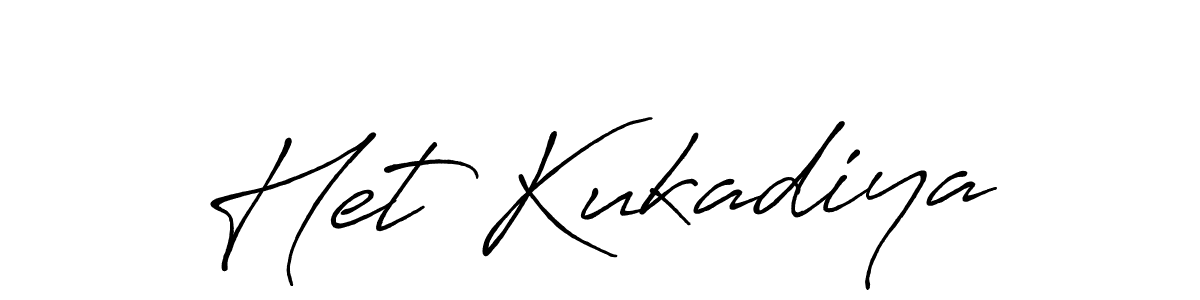 Also You can easily find your signature by using the search form. We will create Het Kukadiya name handwritten signature images for you free of cost using Antro_Vectra_Bolder sign style. Het Kukadiya signature style 7 images and pictures png