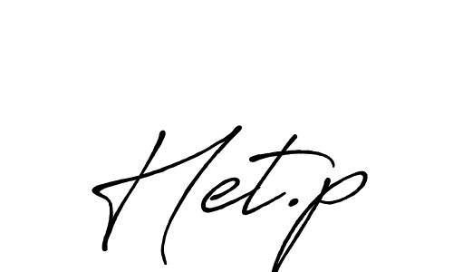 How to make Het.p signature? Antro_Vectra_Bolder is a professional autograph style. Create handwritten signature for Het.p name. Het.p signature style 7 images and pictures png