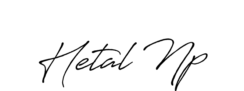 if you are searching for the best signature style for your name Hetal Np. so please give up your signature search. here we have designed multiple signature styles  using Antro_Vectra_Bolder. Hetal Np signature style 7 images and pictures png