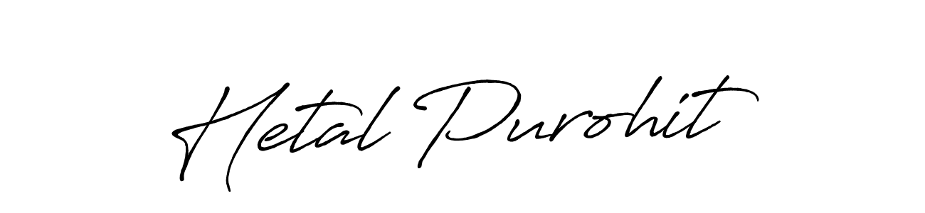 Antro_Vectra_Bolder is a professional signature style that is perfect for those who want to add a touch of class to their signature. It is also a great choice for those who want to make their signature more unique. Get Hetal Purohit name to fancy signature for free. Hetal Purohit signature style 7 images and pictures png