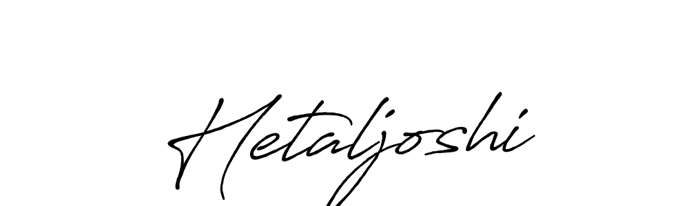 Antro_Vectra_Bolder is a professional signature style that is perfect for those who want to add a touch of class to their signature. It is also a great choice for those who want to make their signature more unique. Get Hetaljoshi name to fancy signature for free. Hetaljoshi signature style 7 images and pictures png