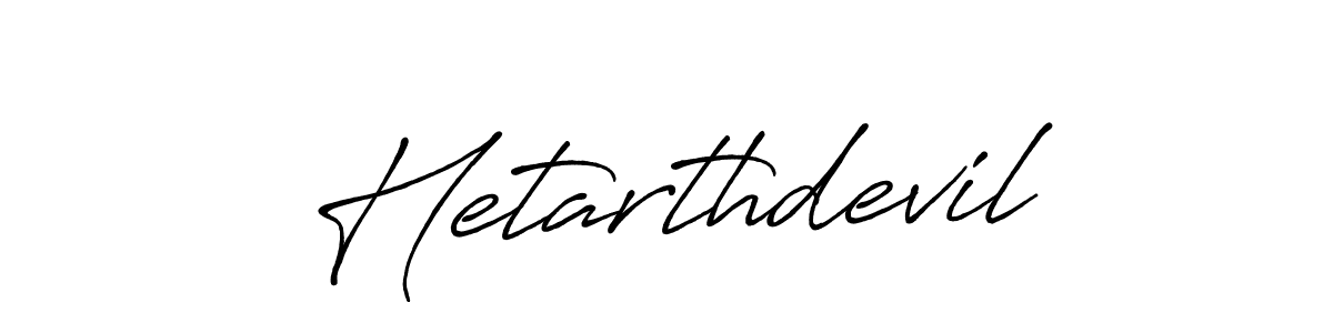 Also we have Hetarthdevil name is the best signature style. Create professional handwritten signature collection using Antro_Vectra_Bolder autograph style. Hetarthdevil signature style 7 images and pictures png