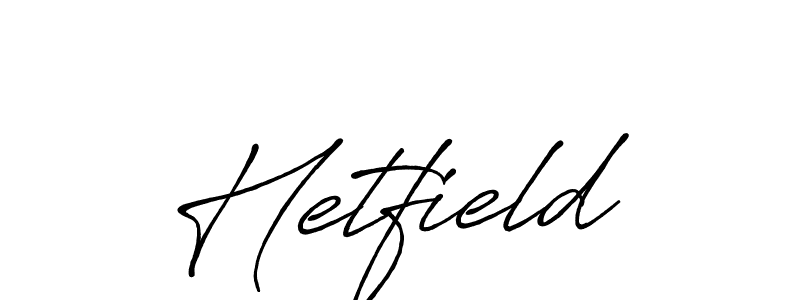 Also we have Hetfield name is the best signature style. Create professional handwritten signature collection using Antro_Vectra_Bolder autograph style. Hetfield signature style 7 images and pictures png