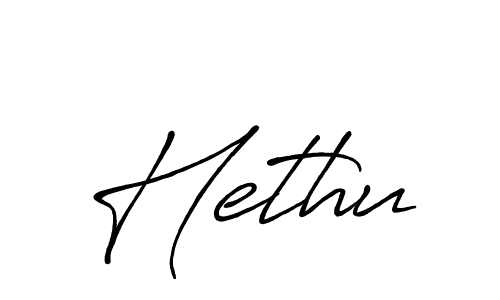 Design your own signature with our free online signature maker. With this signature software, you can create a handwritten (Antro_Vectra_Bolder) signature for name Hethu. Hethu signature style 7 images and pictures png