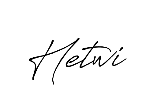 Make a beautiful signature design for name Hetwi. Use this online signature maker to create a handwritten signature for free. Hetwi signature style 7 images and pictures png