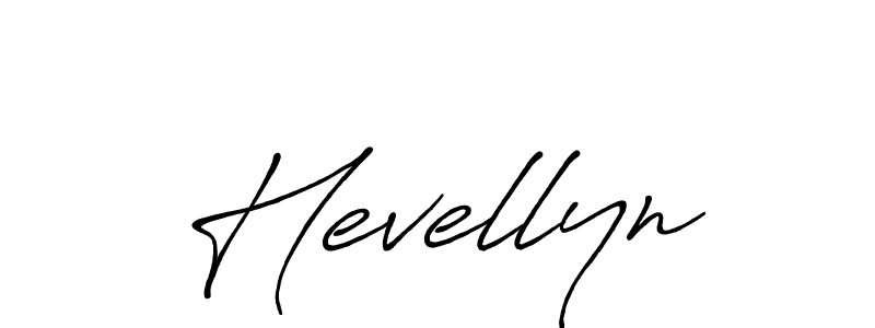 Design your own signature with our free online signature maker. With this signature software, you can create a handwritten (Antro_Vectra_Bolder) signature for name Hevellyn. Hevellyn signature style 7 images and pictures png