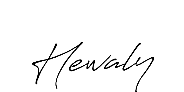 Create a beautiful signature design for name Hewaly. With this signature (Antro_Vectra_Bolder) fonts, you can make a handwritten signature for free. Hewaly signature style 7 images and pictures png