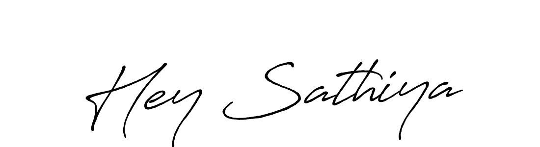 Similarly Antro_Vectra_Bolder is the best handwritten signature design. Signature creator online .You can use it as an online autograph creator for name Hey Sathiya. Hey Sathiya signature style 7 images and pictures png