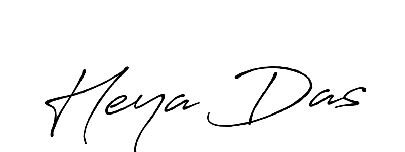 You should practise on your own different ways (Antro_Vectra_Bolder) to write your name (Heya Das) in signature. don't let someone else do it for you. Heya Das signature style 7 images and pictures png