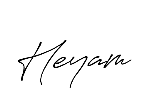 It looks lik you need a new signature style for name Heyam. Design unique handwritten (Antro_Vectra_Bolder) signature with our free signature maker in just a few clicks. Heyam signature style 7 images and pictures png