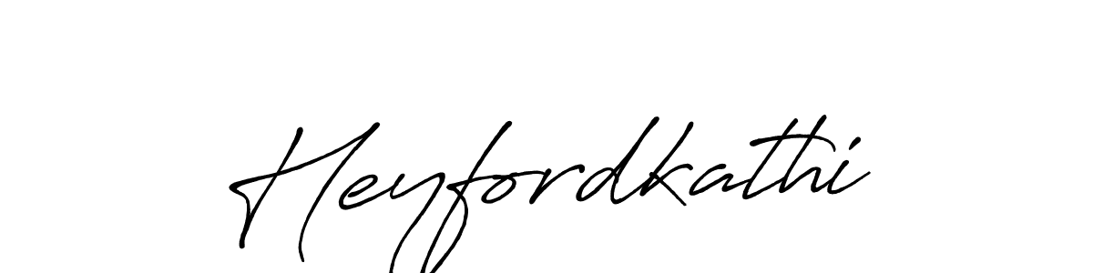 How to make Heyfordkathi signature? Antro_Vectra_Bolder is a professional autograph style. Create handwritten signature for Heyfordkathi name. Heyfordkathi signature style 7 images and pictures png