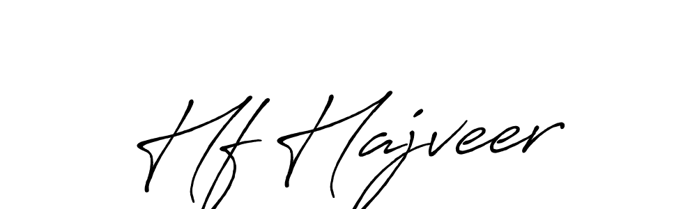 Make a beautiful signature design for name Hf Hajveer. Use this online signature maker to create a handwritten signature for free. Hf Hajveer signature style 7 images and pictures png
