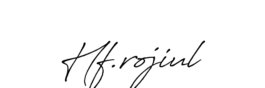 Also we have Hf.rojiul name is the best signature style. Create professional handwritten signature collection using Antro_Vectra_Bolder autograph style. Hf.rojiul signature style 7 images and pictures png