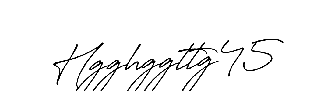 It looks lik you need a new signature style for name Hgghggttg45. Design unique handwritten (Antro_Vectra_Bolder) signature with our free signature maker in just a few clicks. Hgghggttg45 signature style 7 images and pictures png