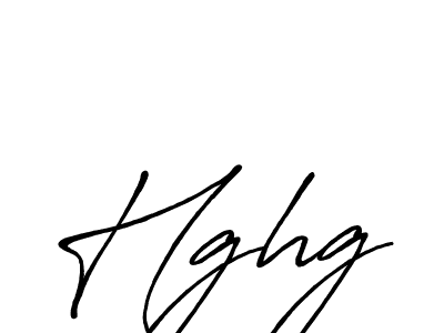 Make a beautiful signature design for name Hghg. With this signature (Antro_Vectra_Bolder) style, you can create a handwritten signature for free. Hghg signature style 7 images and pictures png