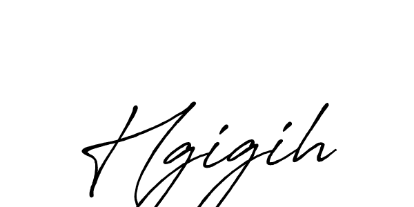 How to make Hgigih signature? Antro_Vectra_Bolder is a professional autograph style. Create handwritten signature for Hgigih name. Hgigih signature style 7 images and pictures png