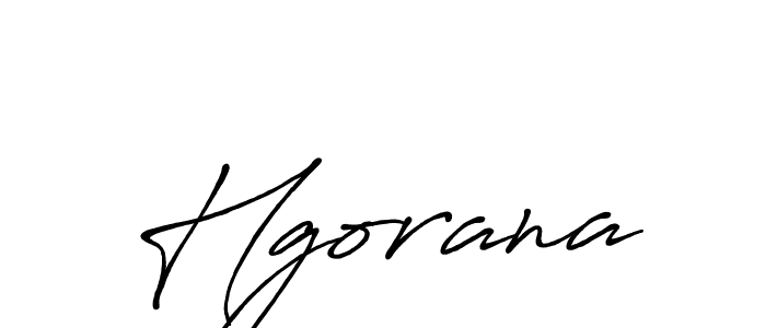 Create a beautiful signature design for name Hgorana. With this signature (Antro_Vectra_Bolder) fonts, you can make a handwritten signature for free. Hgorana signature style 7 images and pictures png