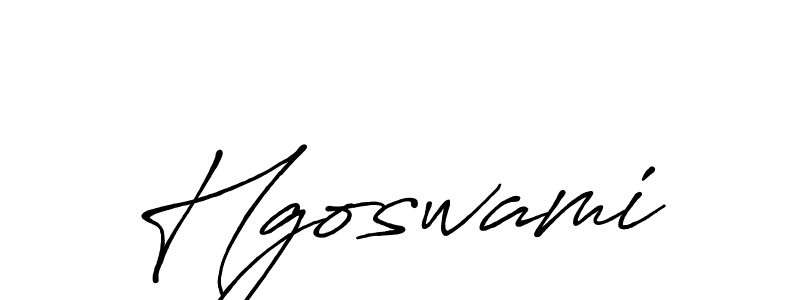 It looks lik you need a new signature style for name Hgoswami. Design unique handwritten (Antro_Vectra_Bolder) signature with our free signature maker in just a few clicks. Hgoswami signature style 7 images and pictures png