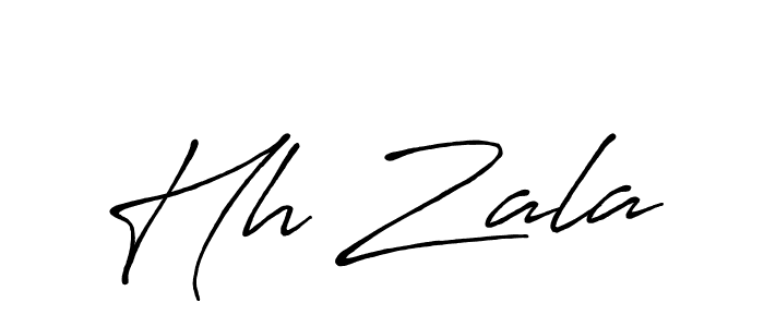 Make a beautiful signature design for name Hh Zala. Use this online signature maker to create a handwritten signature for free. Hh Zala signature style 7 images and pictures png