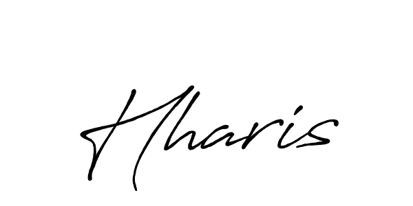 You should practise on your own different ways (Antro_Vectra_Bolder) to write your name (Hharis) in signature. don't let someone else do it for you. Hharis signature style 7 images and pictures png