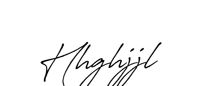 Create a beautiful signature design for name Hhghjjl. With this signature (Antro_Vectra_Bolder) fonts, you can make a handwritten signature for free. Hhghjjl signature style 7 images and pictures png