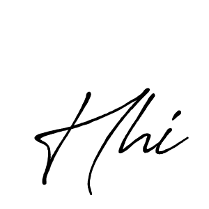 The best way (Antro_Vectra_Bolder) to make a short signature is to pick only two or three words in your name. The name Hhi include a total of six letters. For converting this name. Hhi signature style 7 images and pictures png