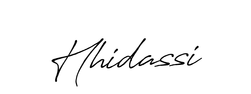 How to make Hhidassi signature? Antro_Vectra_Bolder is a professional autograph style. Create handwritten signature for Hhidassi name. Hhidassi signature style 7 images and pictures png