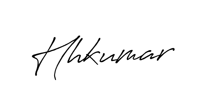 Also You can easily find your signature by using the search form. We will create Hhkumar name handwritten signature images for you free of cost using Antro_Vectra_Bolder sign style. Hhkumar signature style 7 images and pictures png